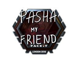 Sticker | pashaBiceps | London 2018