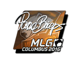 Artwork for Sticker | pashaBiceps (Foil) | MLG Columbus 2016