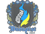 Artwork for Sticker | Passion UA | Budapest 2025