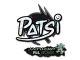 Artwork for Sticker | Patsi (Glitter) | Antwerp 2022