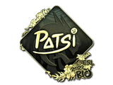 Artwork for Sticker | Patsi (Gold) | Rio 2022