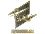 Artwork for Sticker | Patti (Gold) | Copenhagen 2024