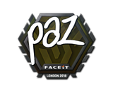 Sticker | paz | London 2018