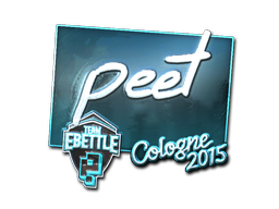 Sticker | peet | Cologne 2015
