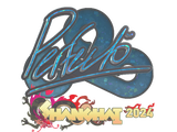 Artwork for Sticker | Perfecto (Glitter) | Shanghai 2024