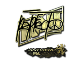 Artwork for Sticker | Perfecto (Gold) | Antwerp 2022