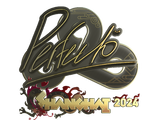 Artwork for Sticker | Perfecto (Gold) | Shanghai 2024