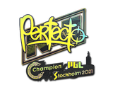 Artwork for Sticker | Perfecto (Holo) | Stockholm 2021