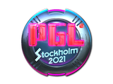 Artwork for Sticker | PGL (Foil) | Stockholm 2021