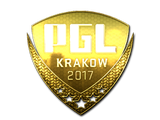 Artwork for Sticker | PGL (Gold) | Krakow 2017