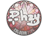 Artwork for Sticker | phzy | Cologne 2026