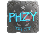 Artwork for Sticker | phzy (Foil) | Austin 2025