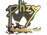 Artwork for Sticker | phzy (Gold) | Shanghai 2024