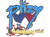 Artwork for Sticker | phzy (Holo) | Shanghai 2024