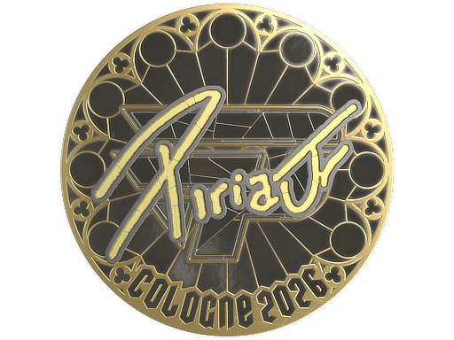 Sticker | piriajr (Gold) | Cologne 2026