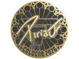 Artwork for Sticker | piriajr (Gold) | Cologne 2026