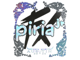 Artwork for Sticker | piriajr (Holo) | Austin 2025