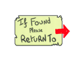 Artwork for Sticker | Please Return To