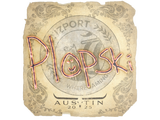 Artwork for Sticker | Plopski | Austin 2025