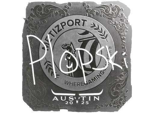Sticker | Plopski | Austin 2025