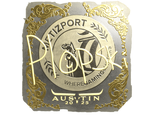 Sticker | Plopski | Austin 2025