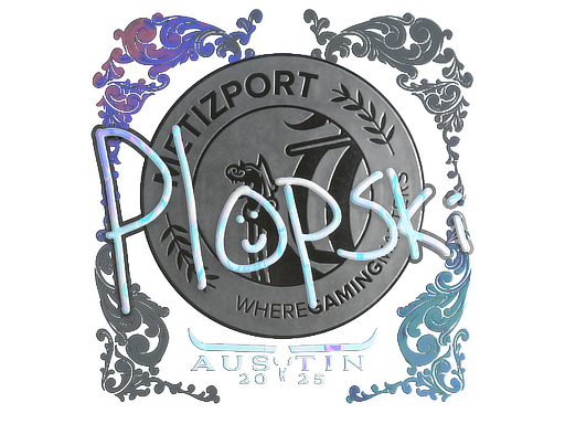Sticker | Plopski | Austin 2025