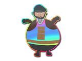 Artwork for Sticker | Poorly Drawn Balkan (Holo)
