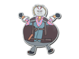 Artwork for Sticker | Poorly Drawn Bloody Darryl