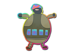 Sticker | Poorly Drawn IDF