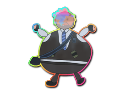 Sticker | Poorly Drawn Number K