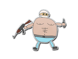 Artwork for Sticker | Poorly Drawn Terrorist