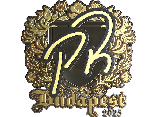 Sticker | PR (Gold) | Budapest 2025