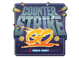 Artwork for Sticker | Press Start