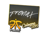 Sticker | pronax | Cologne 2015