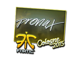 Artwork for Sticker | pronax (Foil) | Cologne 2015
