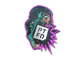 Artwork for Sticker | PTFO
