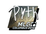 Artwork for Sticker | pyth (Foil) | MLG Columbus 2016