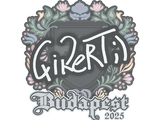 Artwork for Sticker | qikert | Budapest 2025