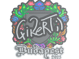 Artwork for Sticker | qikert (Embroidered) | Budapest 2025