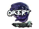 Artwork for Sticker | qikert (Glitter) | Antwerp 2022