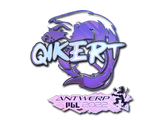Artwork for Sticker | qikert (Holo) | Antwerp 2022
