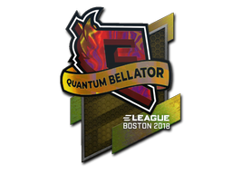 Sticker | Quantum Bellator Fire | Boston 2018