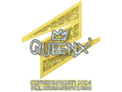 Sticker | Queenix (Glitter) | Copenhagen 2024