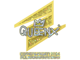 Sticker | Queenix (Glitter) | Copenhagen 2024