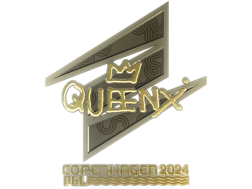 Sticker | Queenix (Gold) | Copenhagen 2024