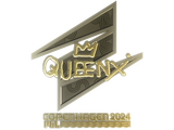 Artwork for Sticker | Queenix (Gold) | Copenhagen 2024
