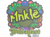 Artwork for Sticker | r1nkle (Embroidered) | Budapest 2025