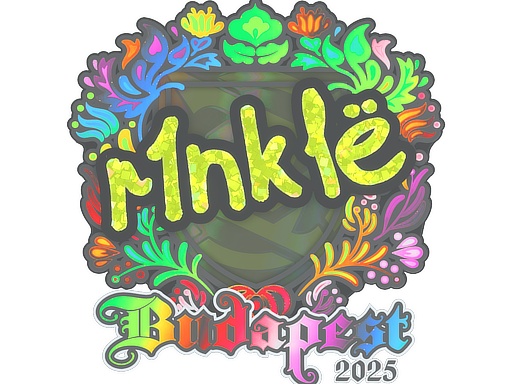 Sticker | r1nkle (Holo) | Budapest 2025