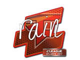 Artwork for Sticker | rain | Atlanta 2017