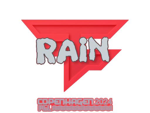 Sticker | rain | Copenhagen 2024